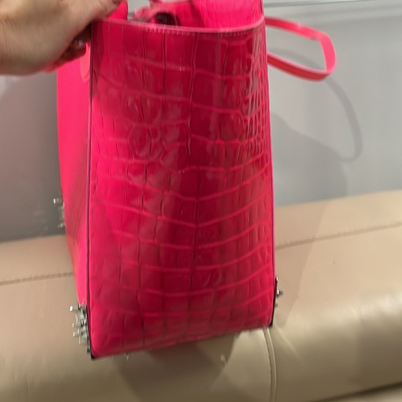 Philipp Plein pink ombré  croc-style tote - Picture 10 of 16